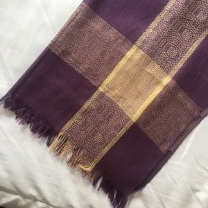 Purple Mexican Scarf